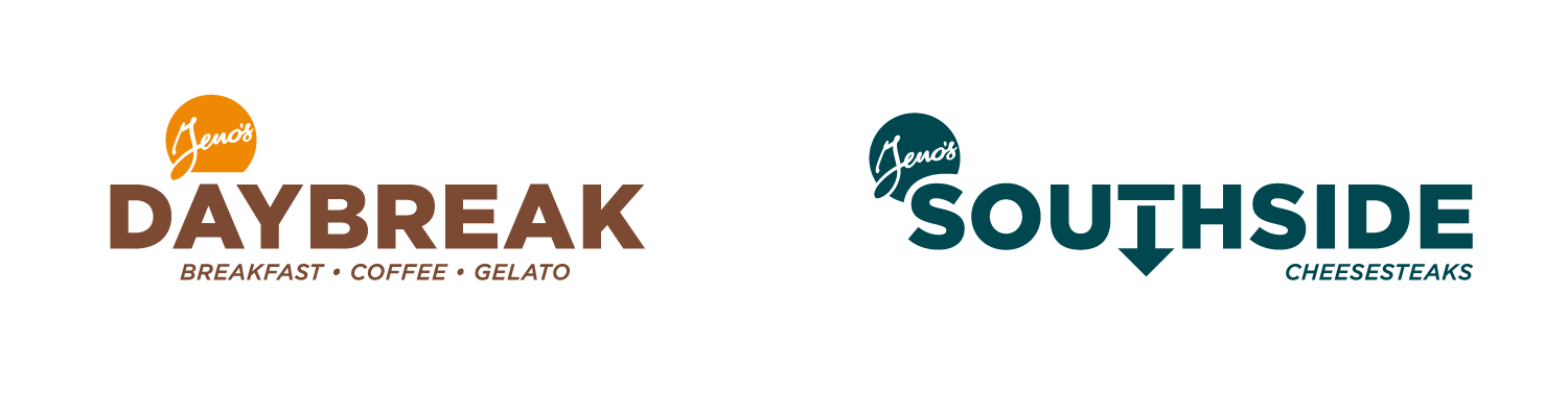 Geno’s Daybreak & Southside Logos