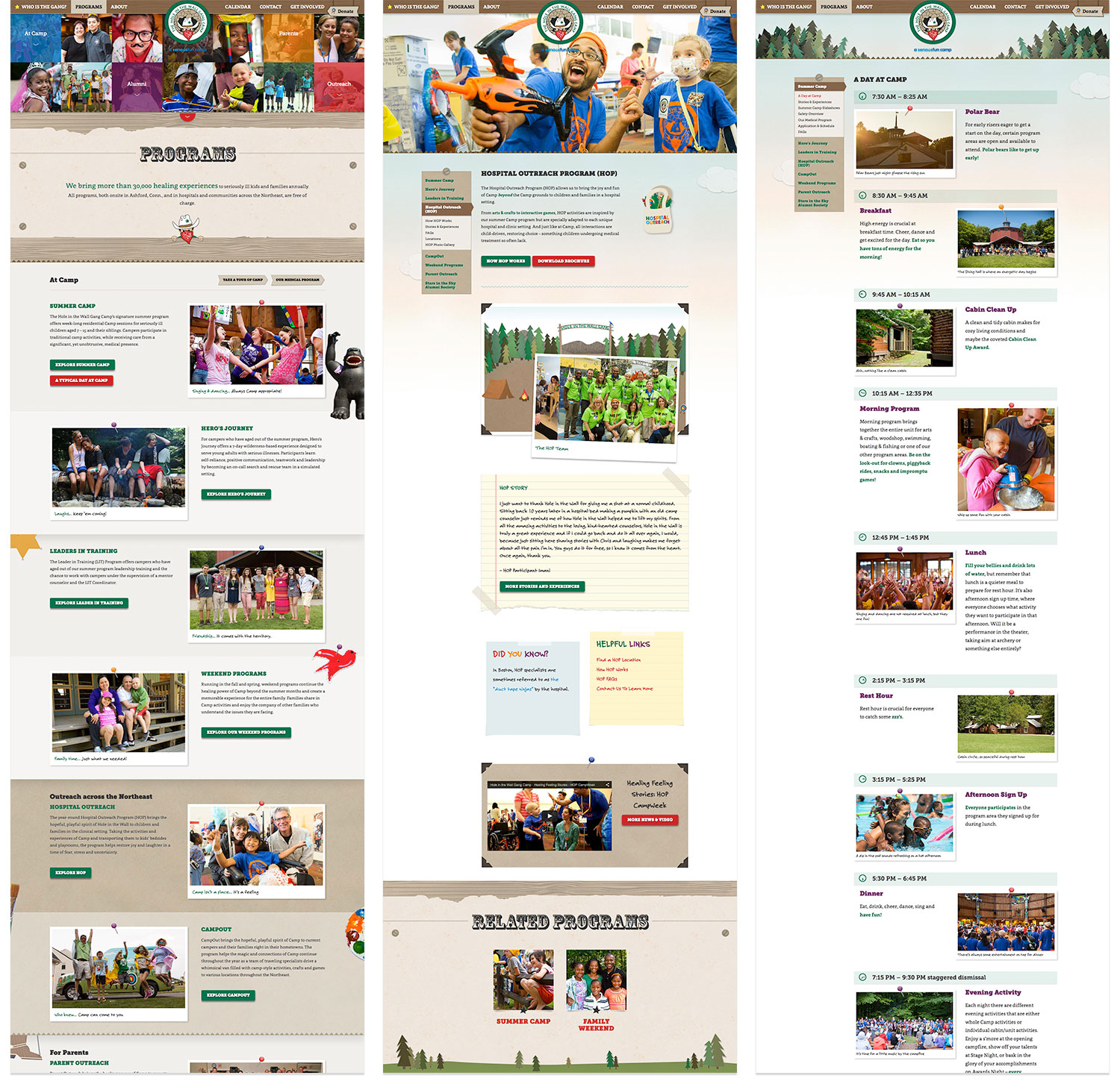 Programs Pages