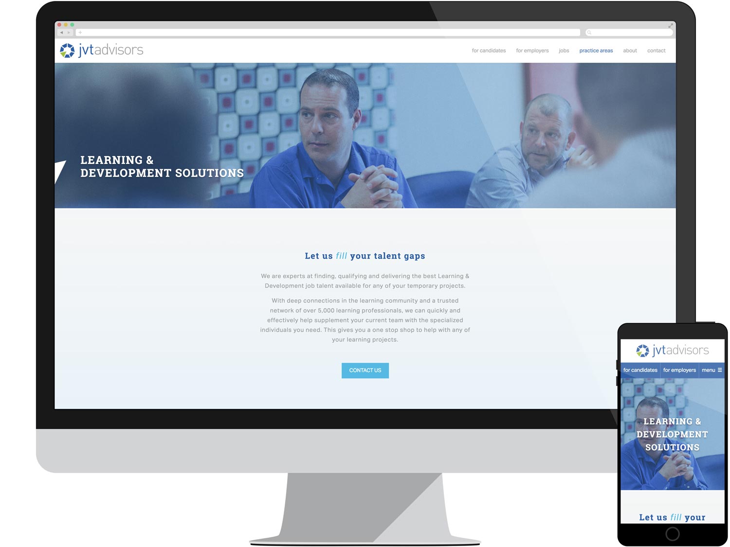 Landing Page - Learning & Development Solutions