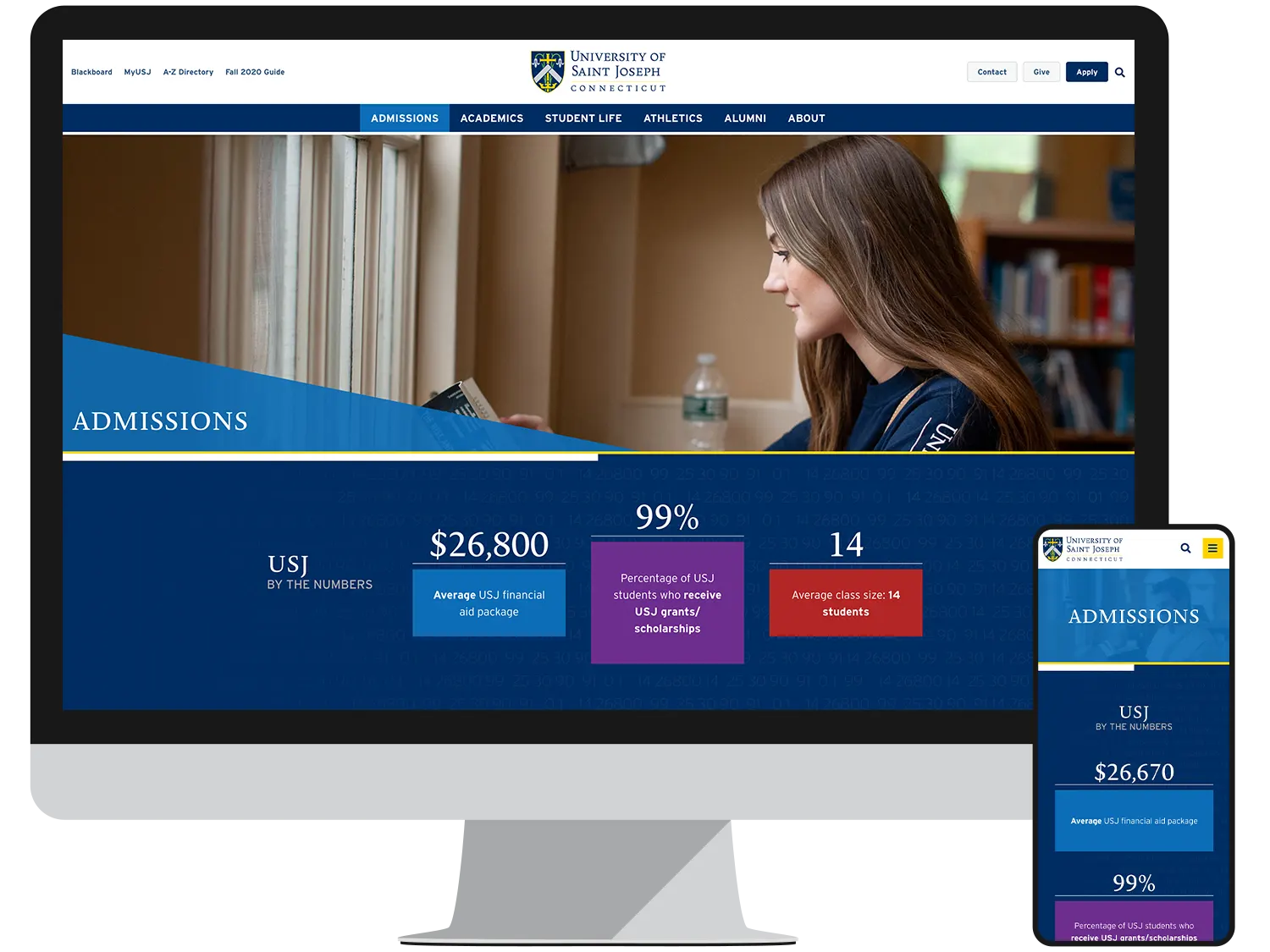 Landing Page - Admissions